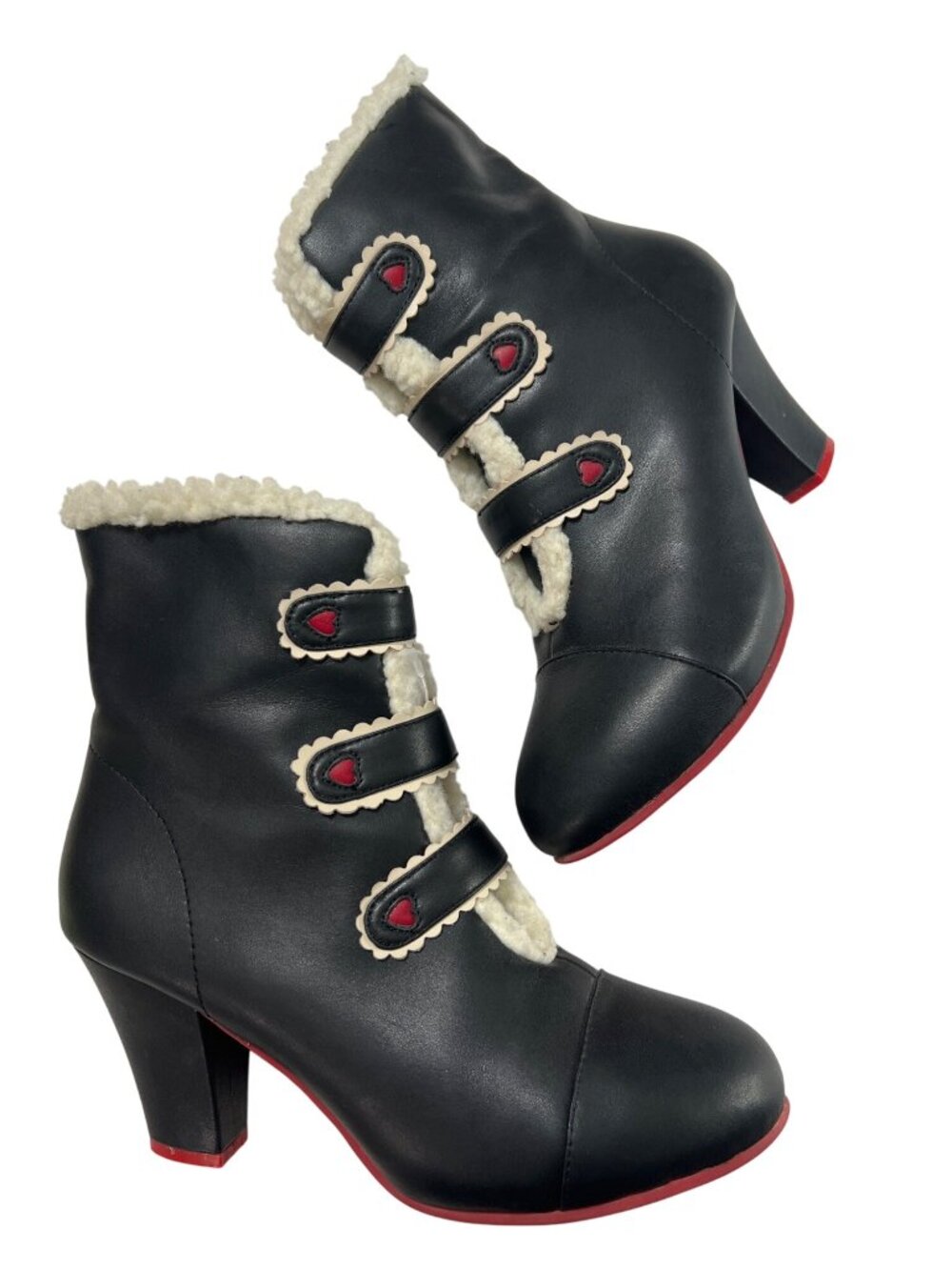 Queen of Hearts Granny Boots